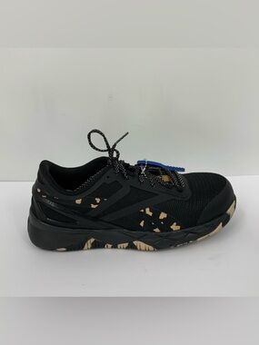 Reebok Nanoflex Work sneakers shoe composite toe RB366 lace-up black women 7.5